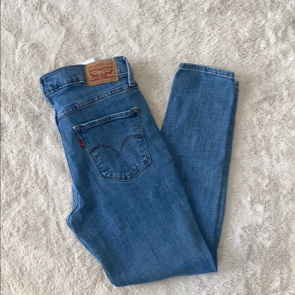 Levi's Blue Skinny Jeans Classic Denim Style